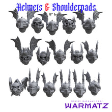 Helmets & Shoulderpads Pack for uncustom armies: 8th Legion NL