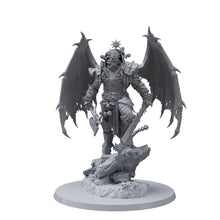Custom miniature Bloody Hell Demon King 3d printed, oficial game scale