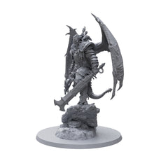 Custom miniature Bloody Hell Demon King 3d printed, oficial game scale