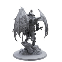 Custom miniature Bloody Hell Demon King 3d printed, oficial game scale