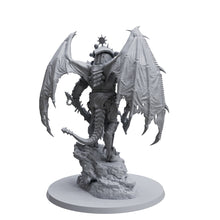 Custom miniature Bloody Hell Demon King 3d printed, oficial game scale