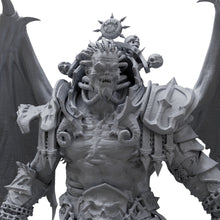 Custom miniature Bloody Hell Demon King 3d printed, oficial game scale