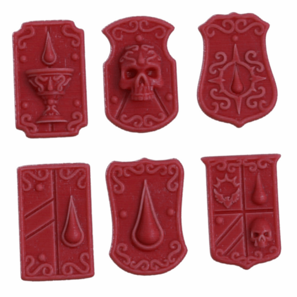 Blood angels 1 spacemarines shield w40k