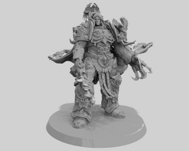 Emperor of Mankind Alternative Resin Model for Warhammer 40,000  Alternate resin model available to fans of Warhammer 40,000. This stunning model is made from high quality resin and is beautifully detailed.  This model is perfect for Warhammer 40,000 players and collectors. It is a great addition to any army and will impress your opponents.  Characteristics:  - Made of high quality resin  - Very detailed  - Alternate model, unofficial from Games Workshop