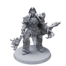 King of the lion empire with a sword of fire Custom 3D Printed Miniature