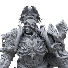 King of the lion empire with a sword of fire Custom 3D Printed Miniature