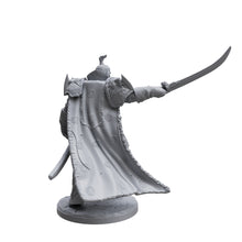 Custom miniature Gengis Kan 3d printed, oficial game scale