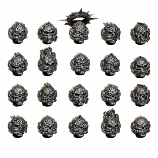 Helmets & Heads - Legion of the Damned Pack2