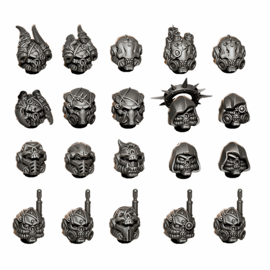 Helmets & Heads - Legion of the Damned Pack1