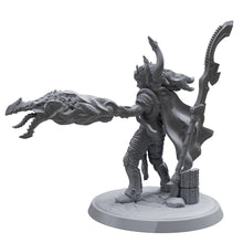 Custom miniature the colossal Red Wizard 3d printed, oficial game scale