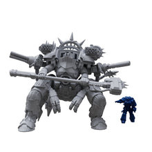 Custom miniature Demonical war machine 3d printed, oficial game scale