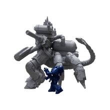 Custom miniature Demonical war machine 3d printed, oficial game scale