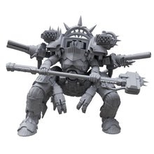 Custom miniature Demonical war machine 3d printed, oficial game scale