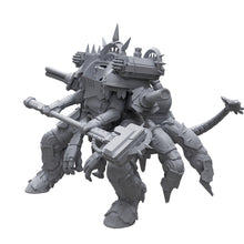 Custom miniature Demonical war machine 3d printed, oficial game scale