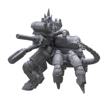 Custom miniature Demonical war machine 3d printed, oficial game scale