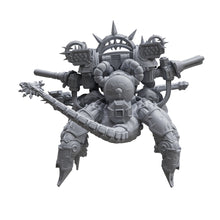 Custom miniature Demonical war machine 3d printed, oficial game scale