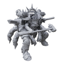 Custom miniature Demonical war machine 3d printed, oficial game scale