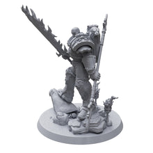 Alpharius Primarch of alpha legion chaos spacemarines warhammer 40k miniature 3D