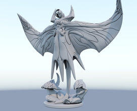 Belveth 3D-printed League of Legends champion figure. Decorate your gaming setup or home with your favorite League of Legends champion! Choose between the unpainted version, perfect for you to paint yourself, or the hand-painted version by a professional painter. Order your figure today!