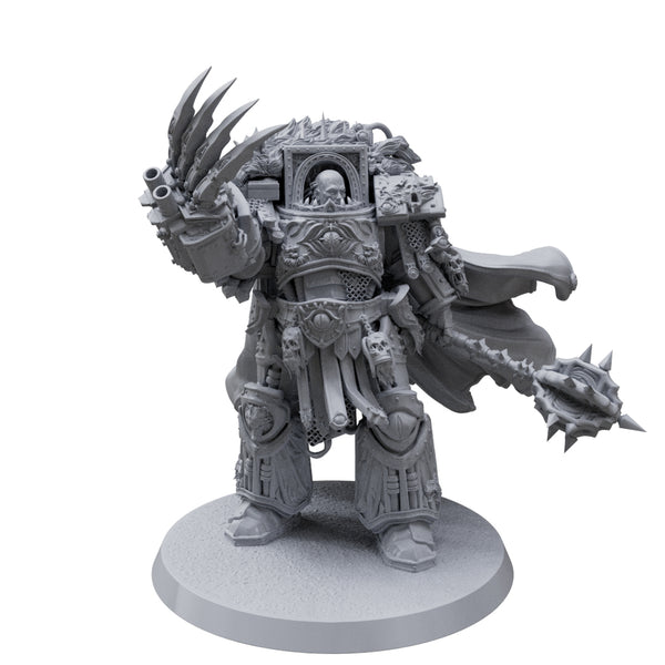 Custom miniature Lord of destruction 3d printed, oficial game scale