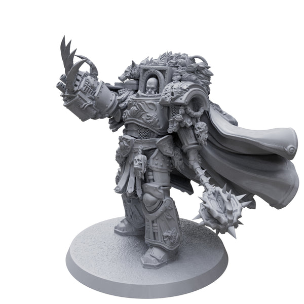 Custom miniature Lord of destruction 3d printed, oficial game scale