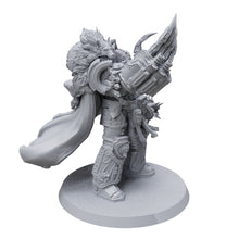 Custom miniature Lord of destruction 3d printed, oficial game scale